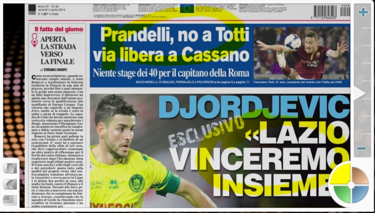 Rassegna cittaceleste 4 aprile