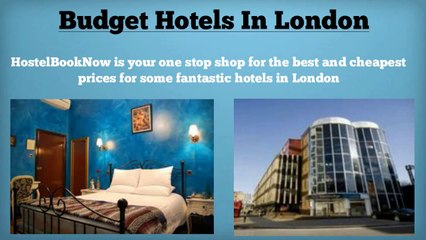 Budget Hotels In London