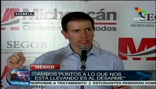 Desarme de autodefensas en Michoacán está próximo
