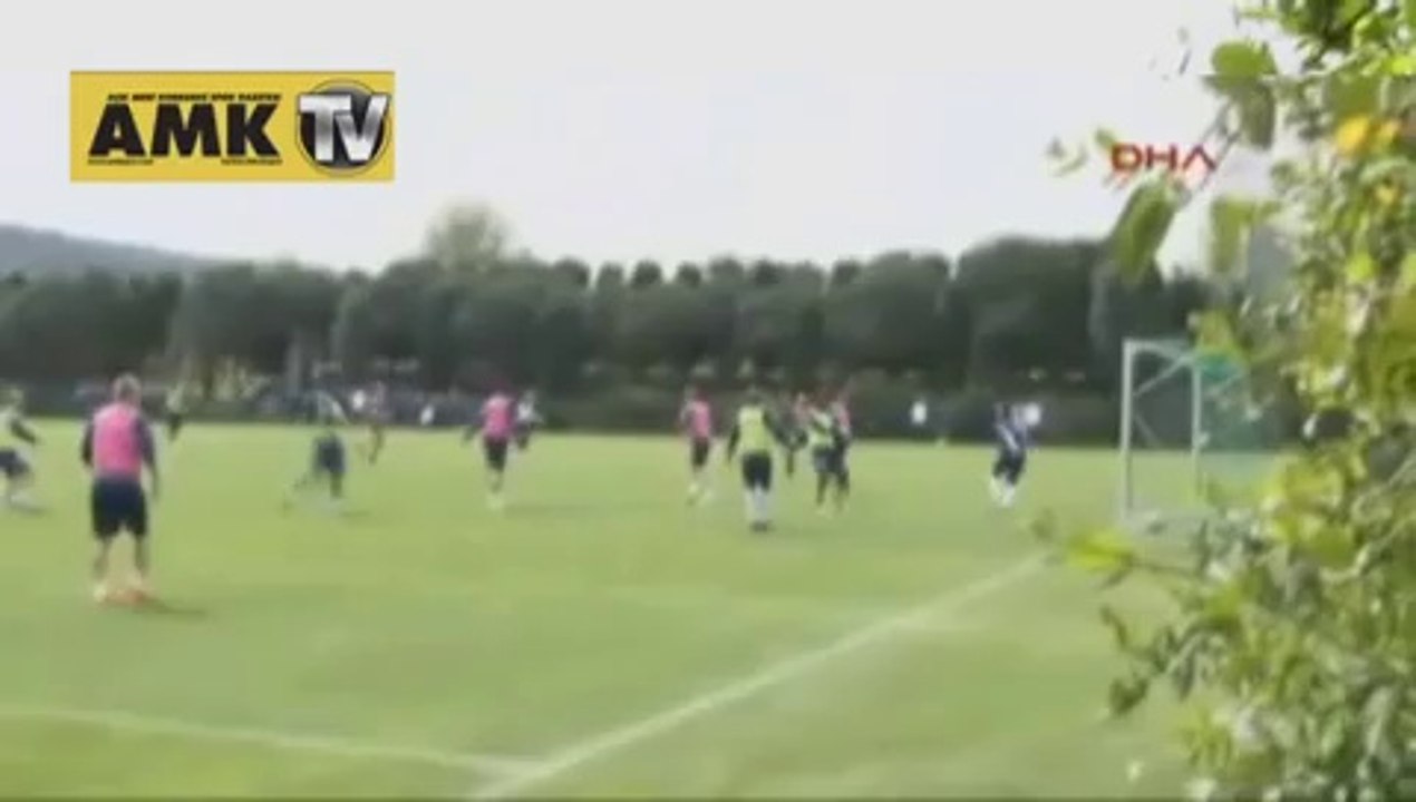 Salih'in antrenmandaki müthiş golü alkış topladı