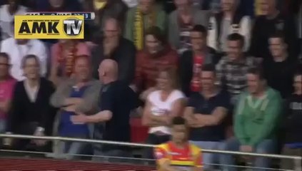 Hollandalı'nın garip tribün dansı