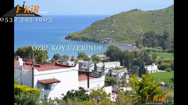 Bodrum'un en güzel koyunda satılık muhteşem arsa