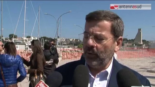 TG 03.04.14 Restyling Brindisi : proseguono i lavori, ora tocca a piazzale Lenio Flacco