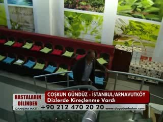 DİZLERDE KİREÇLENME RAHATSIZLIĞI VARDI ŞİFALI BİTKİLERİ KULLANDI