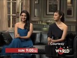 Alia, Parineeti on Koffee with Karan - IANS India Videos