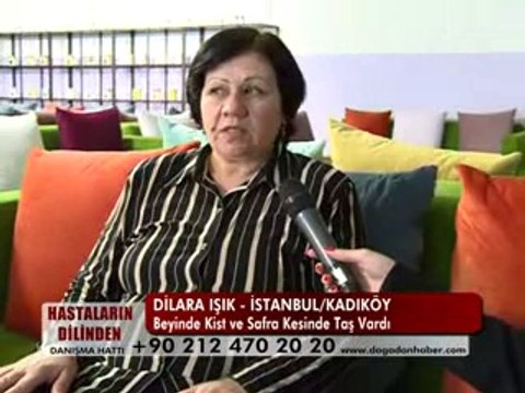 BEYİNDE KİST-SAFRA KESESİNDE TAŞ RAHATSIZLIĞI VARDI ŞİFALI BİTKİLERİ KULLANDI