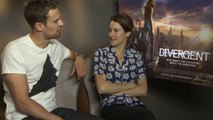 Divergent interview: Shailene Woodley and Theo James