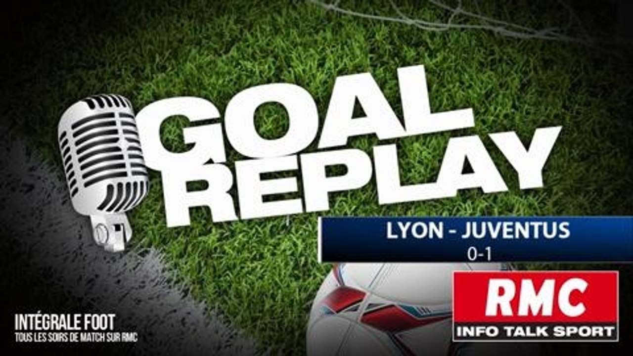 OL-Juve : le Goal Replay avec le son de RMC Sport