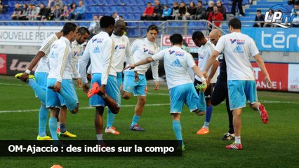 OM-Ajaccio : des indices sur la compo