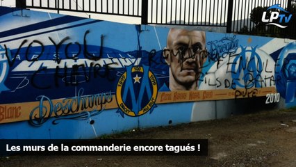 Les murs de la commanderie encore tagués !