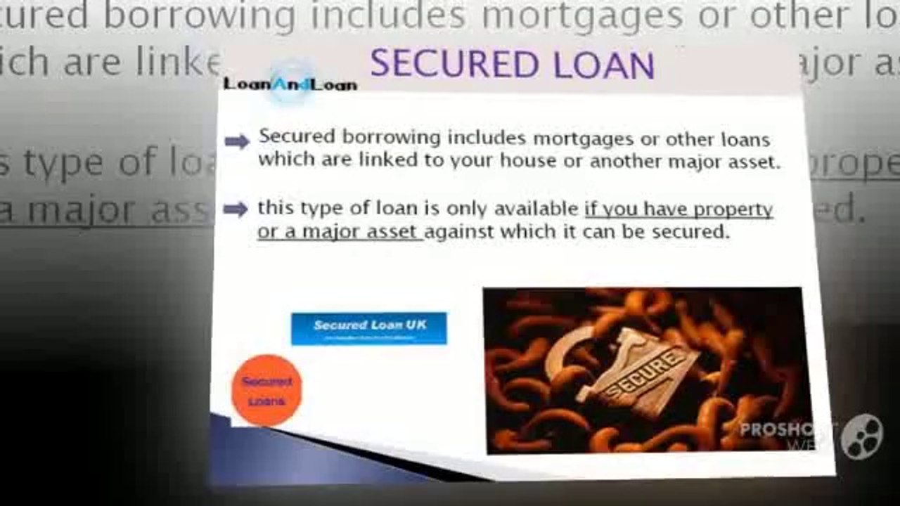 Secured vs Unsecured Loans