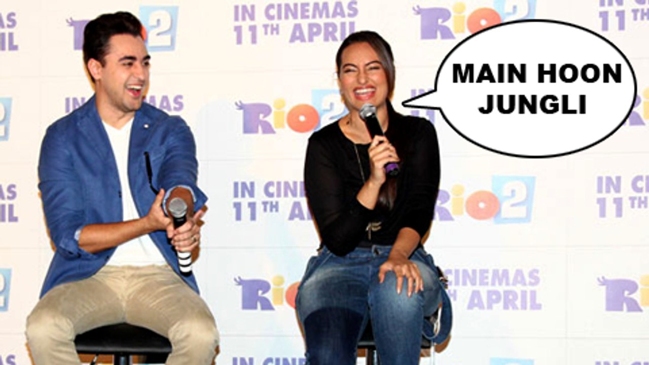 Sonakshi Sinha Calls Herself JUNGLEE !