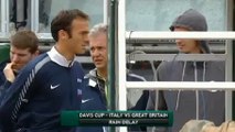 Andy Murray controlla il campo - Davis Cup
