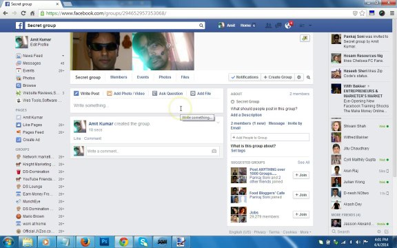 How to Create a Secret Group on Facebook -Facebook Tips and Tricks