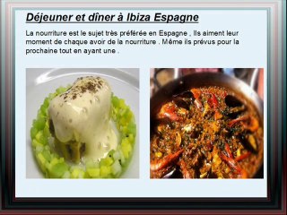 Alimentaire et de la culture à Ibiza , Espagne