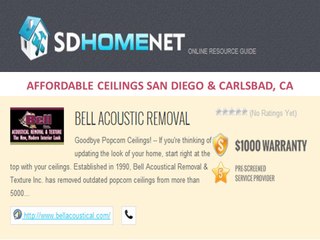 SD Home Net : Affordable Ceilings and Closets in CA