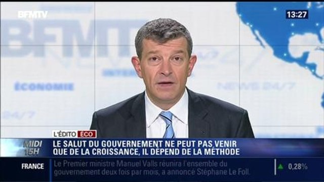 L'Édito éco de Nicolas Doze: Retour de croissance: Le salut du gouvernement dépend de la méthode - 04/04