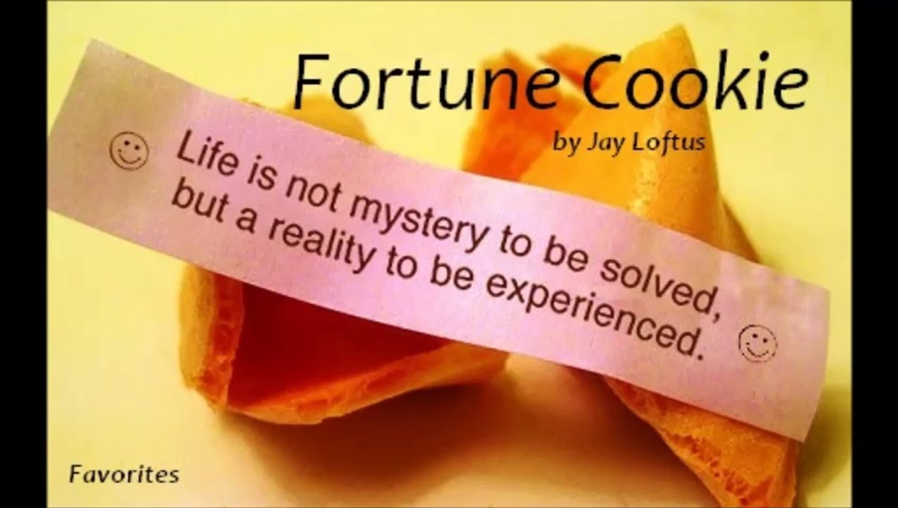 Fortune Cookie by Jay Loftus (Favorites)