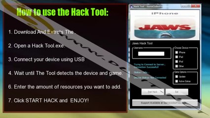 Updated Jaws Hack Tool [iOS/Android]