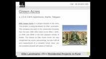 Elite Landmarks offers Residential Projects in Pune