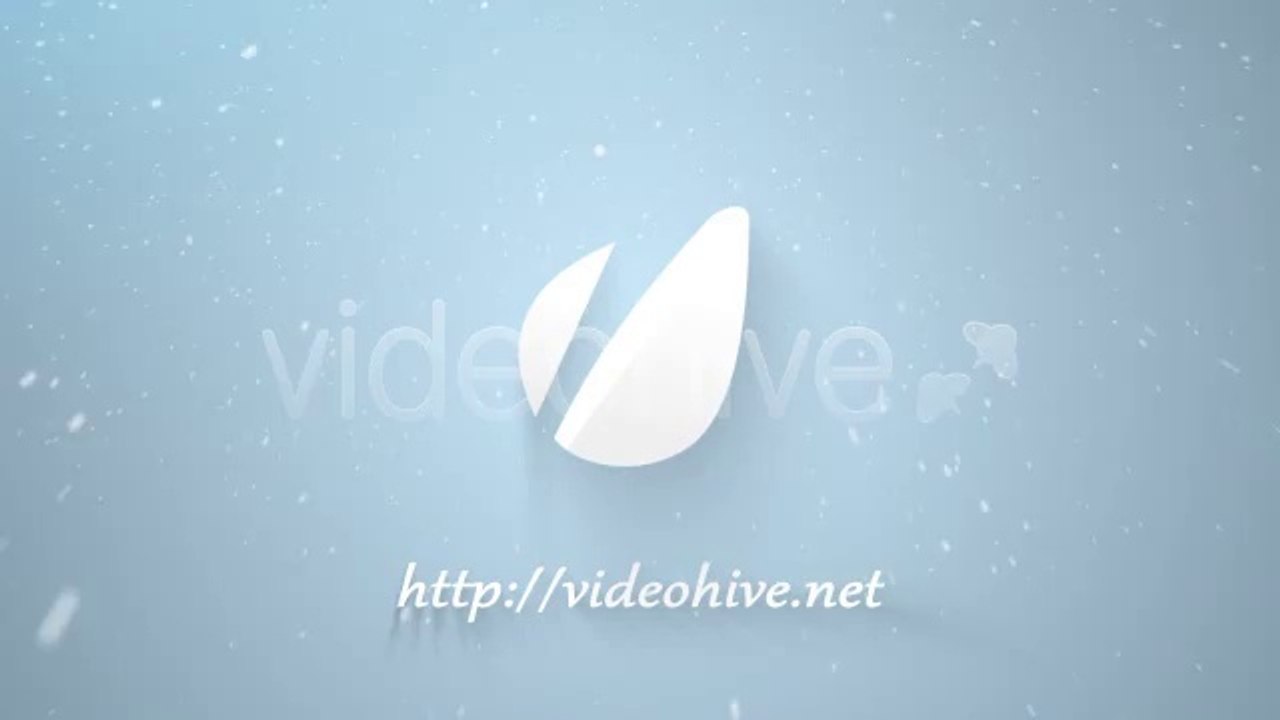 Snow Logo Opener - After Effects Template