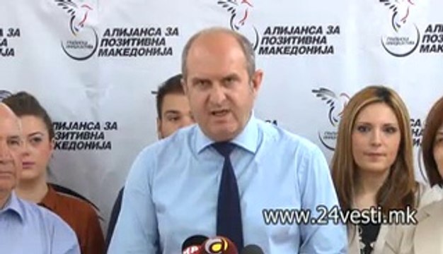 IZJAVA VLADO BUCKOVSKI ALIJANSA ZA POZITIVNA MAKEDONIJA