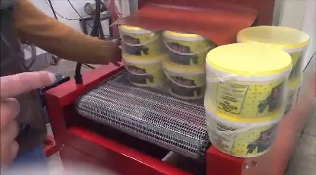 2013 ZEYKO TARIM- Polietilen Yarı Otomatik 4 Lü Bidon Paketleme Videosu