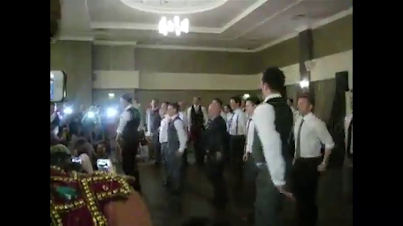 Irish Dancers in Wedding Performance to Remember