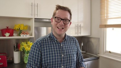 Edd Kimber creates a modern twist with Spiced Chocolate & Orange Hot Cross Buns