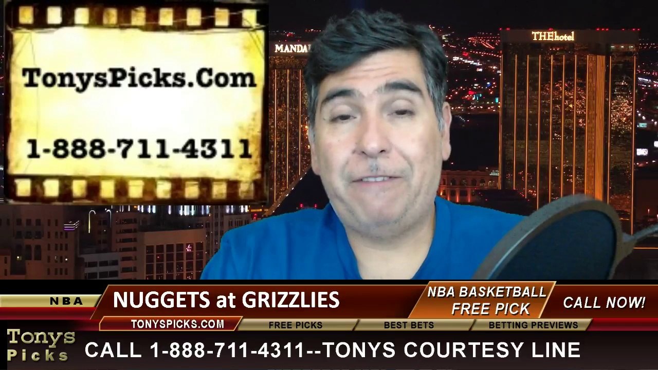 Memphis Grizzlies vs. Denver Nuggets Pick Prediction NBA Pro Basketball Odds Preview 4-4-2014