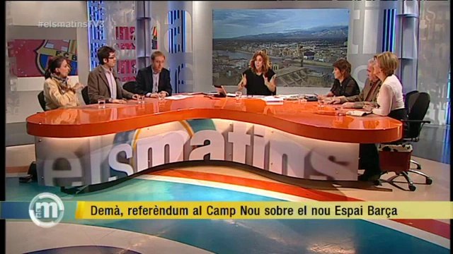 TV3 - Els Matins - Cara a cara sobre el nou Espai Barça