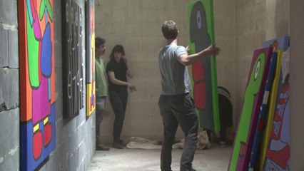 Le pionnier du Street Art Thierry Noir s'expose à Londres