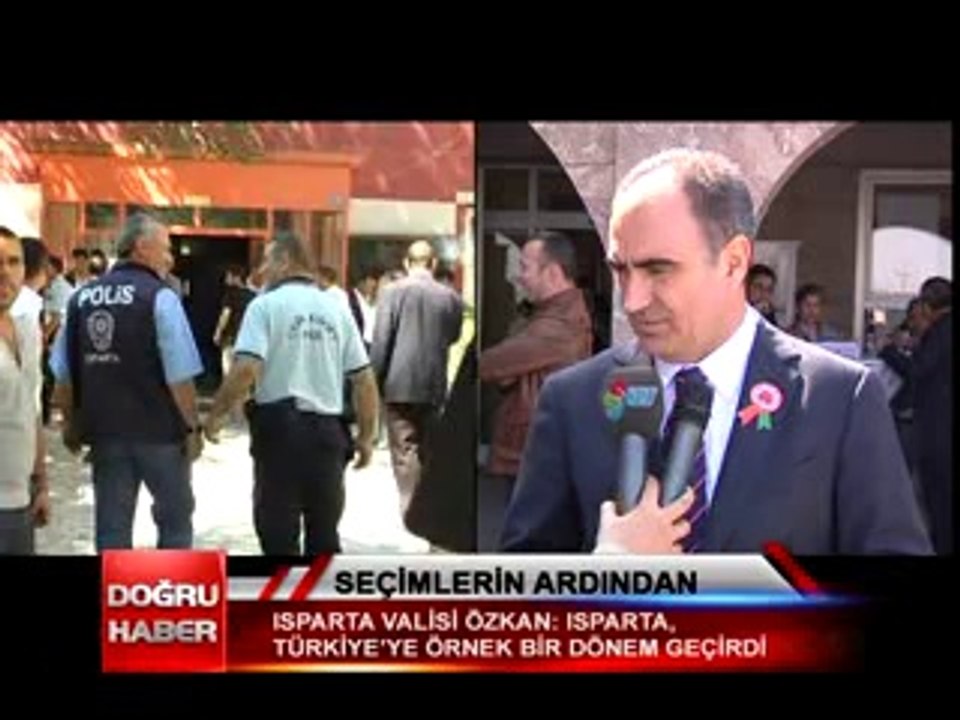 secimlerin ardından Vali