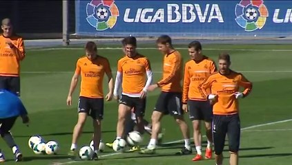 Cristiano no entrena por precaución; Di María no pisa el césped