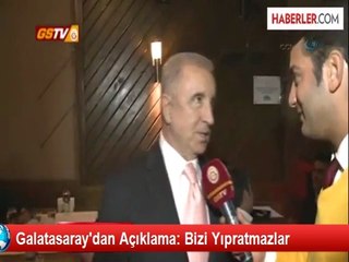 Galatasaray'dan Açıklama: Bizi Yıpratmazlar