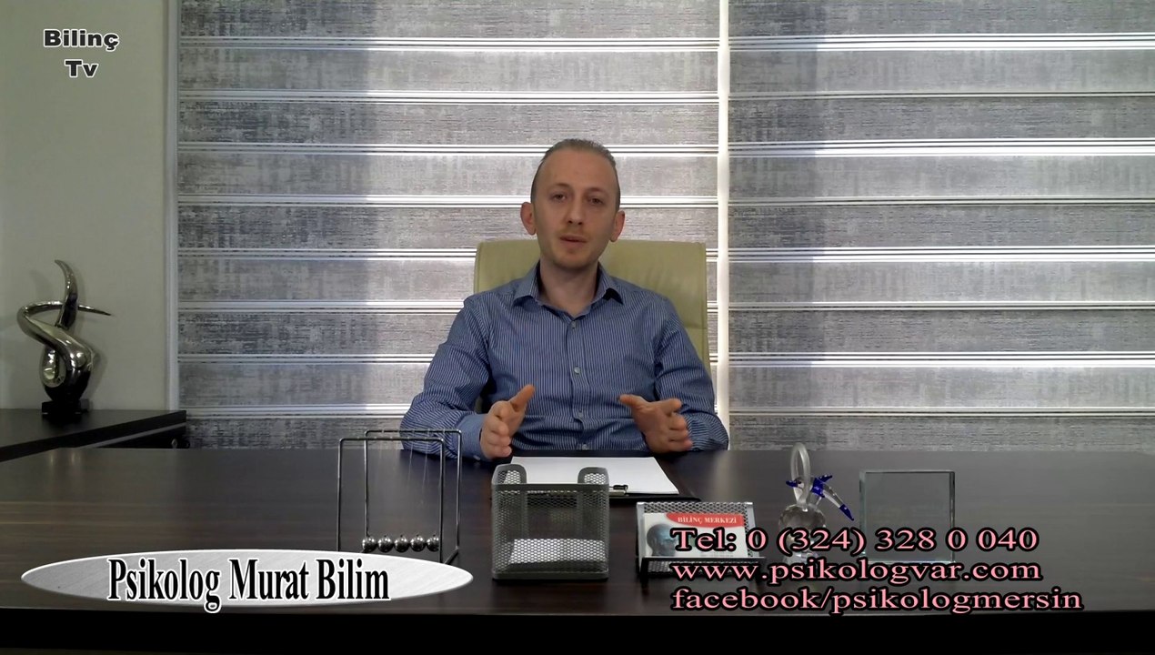 Sınav Kaygısı - Mersin Psikolog ve Terapi - Bilinç Tv - Murat Bilim - (Sınav heyecanı - Sınav korkusu - Sınav stresi)