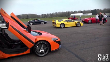 150 Supercars in a Traffic Jam - SCD Secret Meet