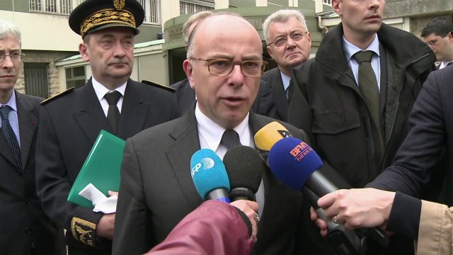 Visite de Bernard Cazeneuve à la préfecture de Beauvais
