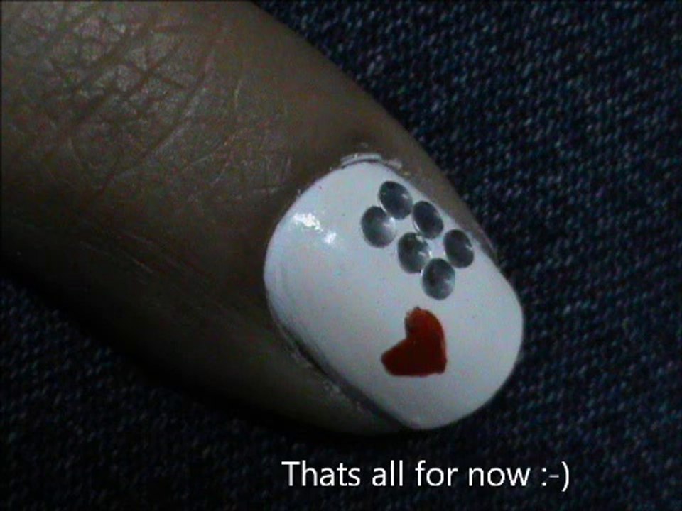 Heart Nail Art Tutorial