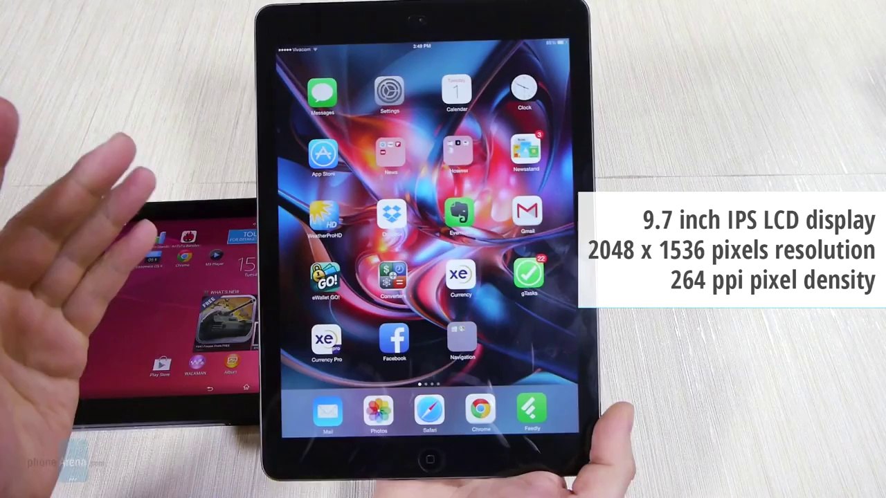 Sony Xperia Z2 Tablet vs Apple iPad Air