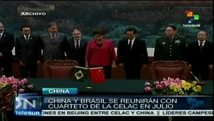 Presidentes de China, Brasil y "Cuarteto CELAC" celebrarán cumbre