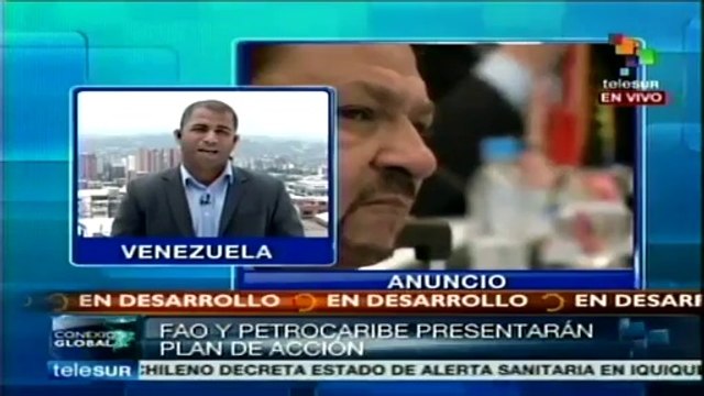 Suman esfuerzos FAO y Petrocaribe para erradicar el hambre en el área