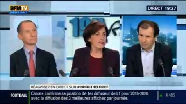 Daniel Cohen et Nicolas Baverez: le face à face de Ruth Elkrief - 04/04