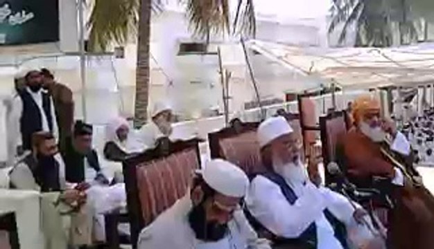 Darul uloom Karachi Jalsa 23 March 2014