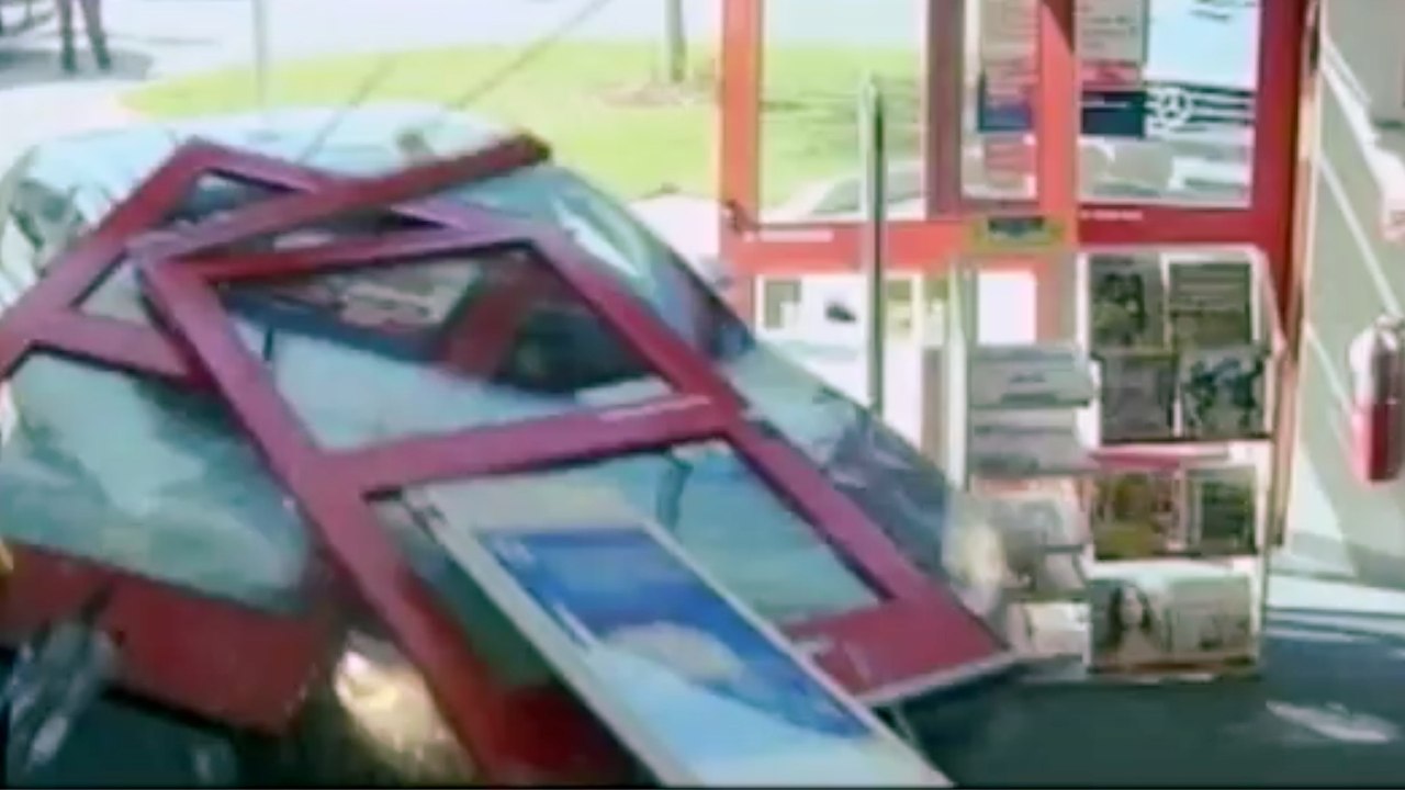 Florida Woman Crashes Through CVS