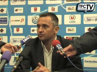Tours FC - Auxerre "Frustrant pour le groupe" (JL Vannuchi)