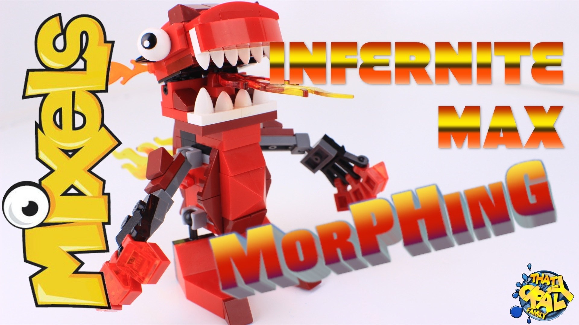 LEGO Mixels Infernite Max Flain Vulk and Zorch MORPHING