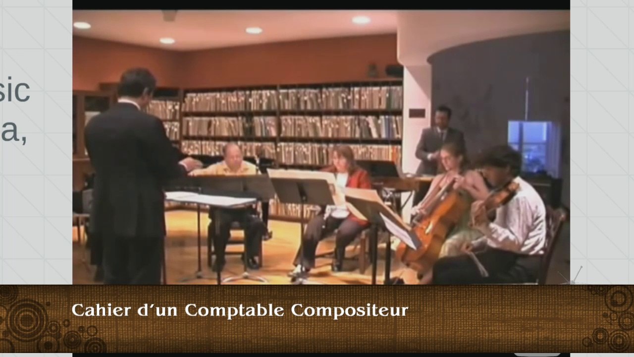 cahier comptable compositeur #17 Les compositeurs de l'amérique du sud et  la notion de nostalgie en musique