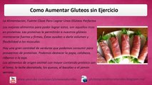 aumentar Gluteos Sin Ejercicios