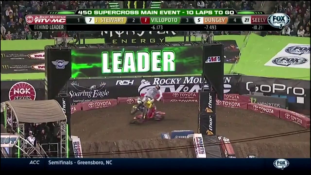 2014 AMA SX Rd11 Detroit 450 Main